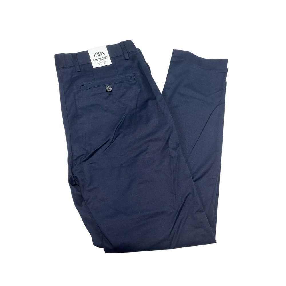Zara Navy Chinos